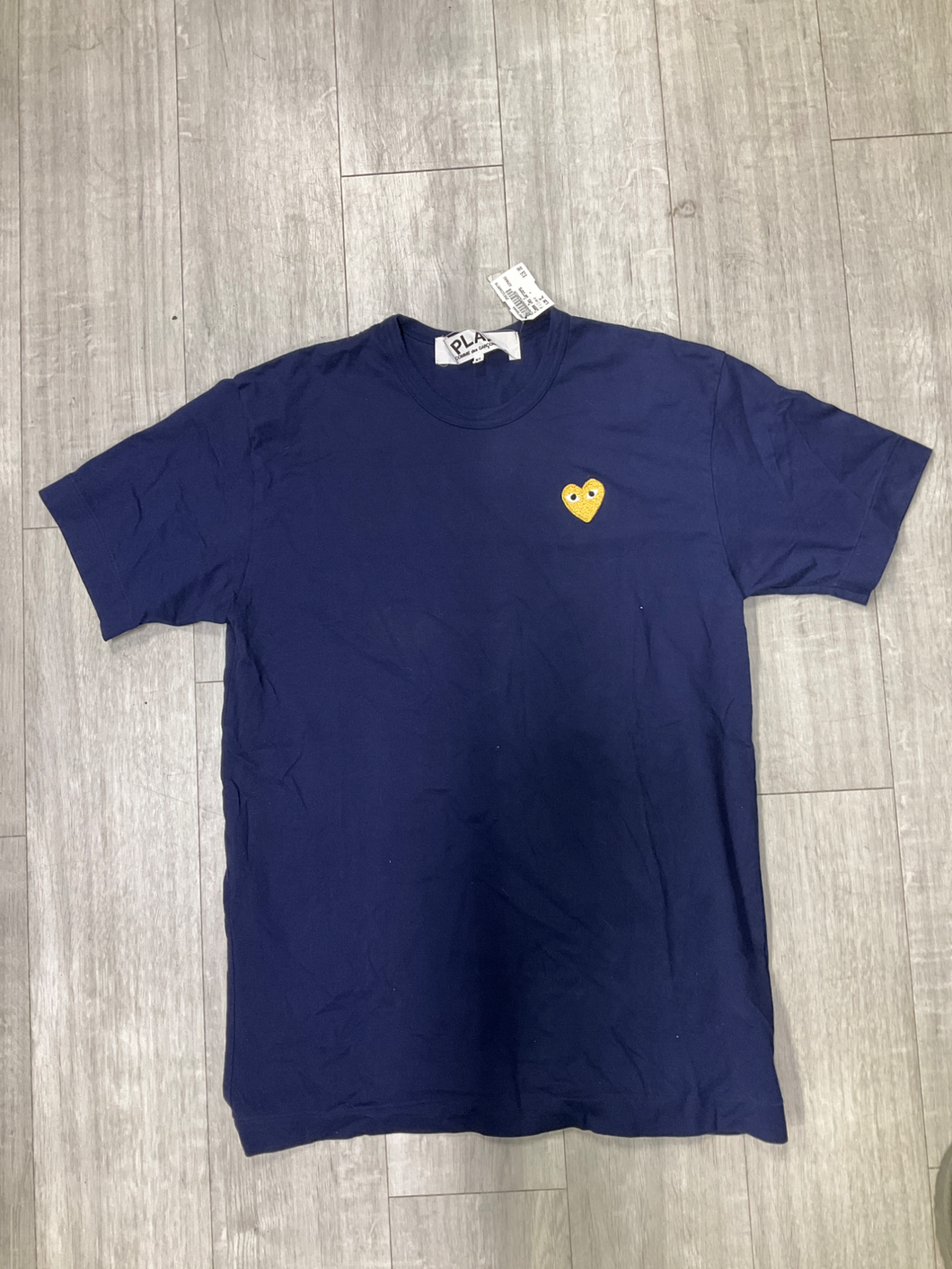 Comme Des Garcons Short Sleeve Top Size Extra Large