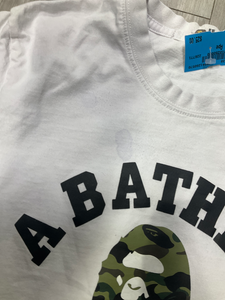 A Bathing Ape Short Sleeve Top Size Medium