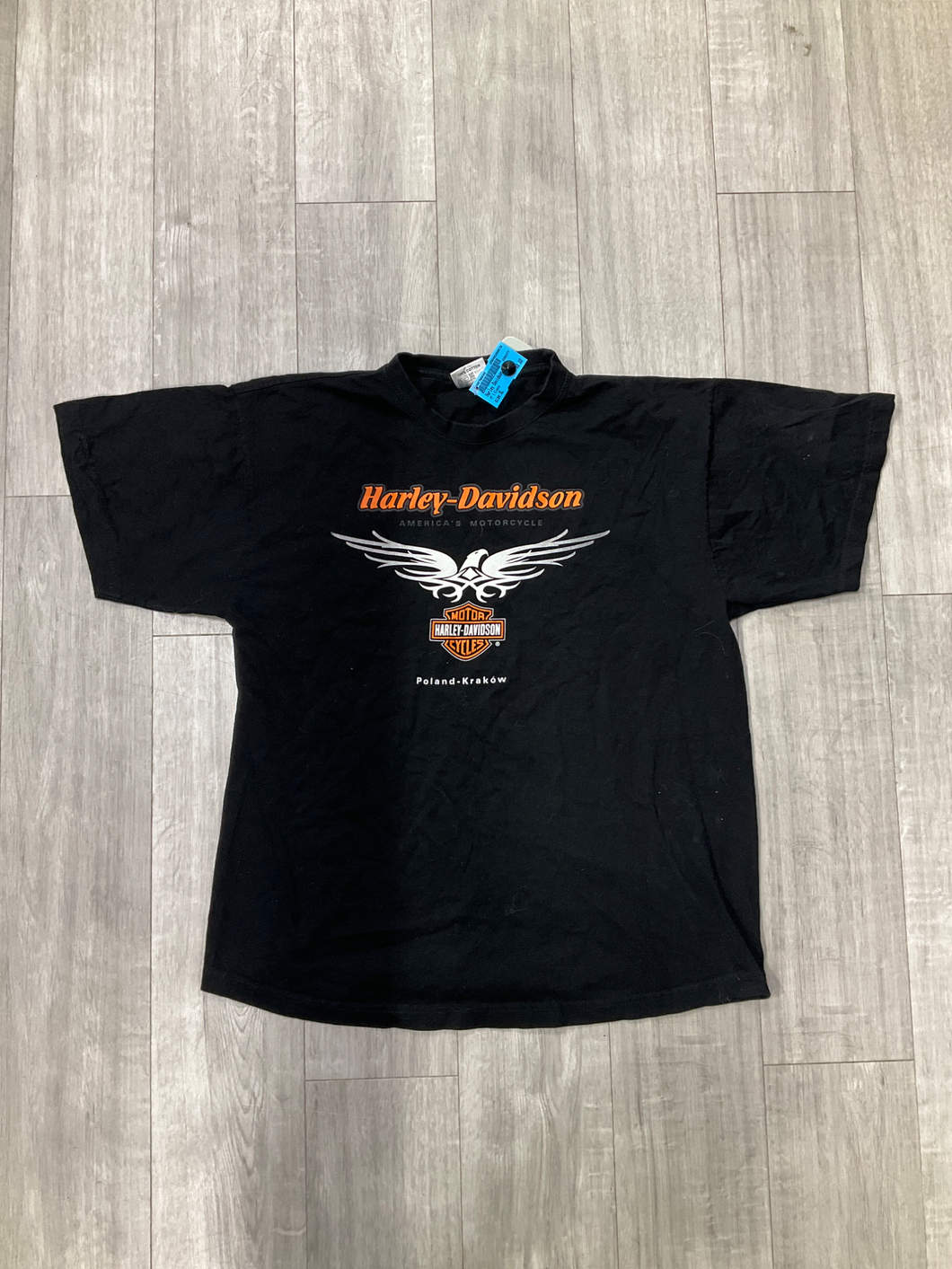 Harley Davidson Short Sleeve Top Size Extra Large
