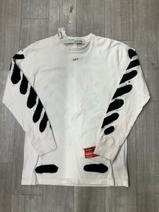 Off White Long Sleeve T-shirt Size Large